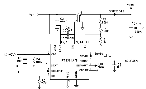 电子元器件 集成电路/ic 代理richtek台湾立锜电源管理芯片rt9594agqw