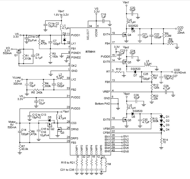 Synchronous Boost/Buck Selectable DC-DC Converter