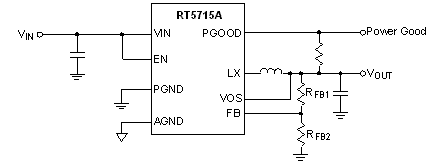 RT5715A - 5.5VIN, 2A, High Efficiency Synchronous Step-Down 