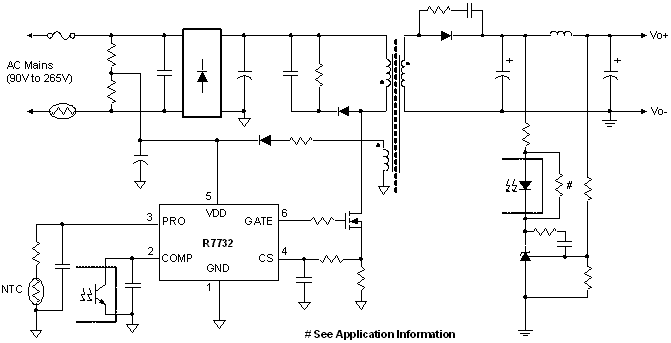 R7732 - Enhanced PWM Flyback Controller | Richtek Technology